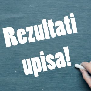 Rezultati upisa