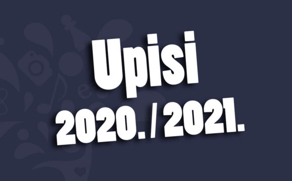Upisni rokovi 2020./2021.