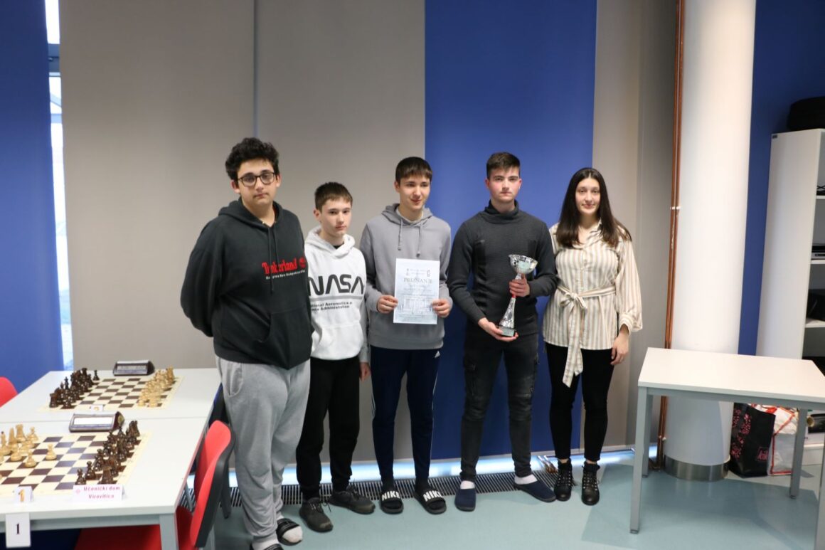 Šahovski turnir učeničkih domova regije Sjever