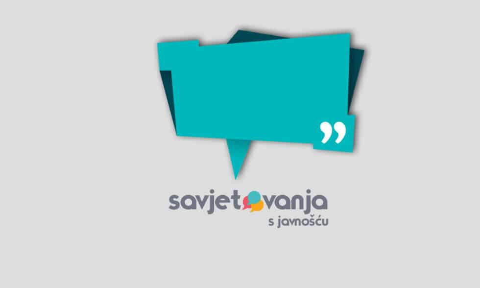 Izvješće o provedenom savjetovanju sa zainteresiranom javnošću – “Nacrt Pravilnika o načinu provođenja postupaka jednostavne nabave”